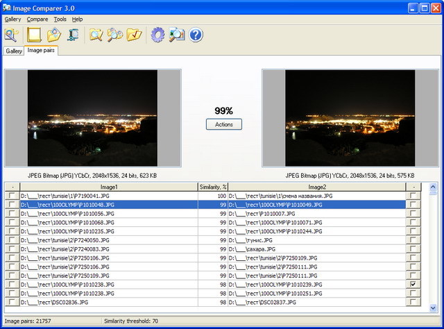 Image Comparer Screenshot
